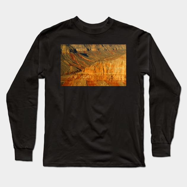 Grand Canyon #10 Long Sleeve T-Shirt by pops